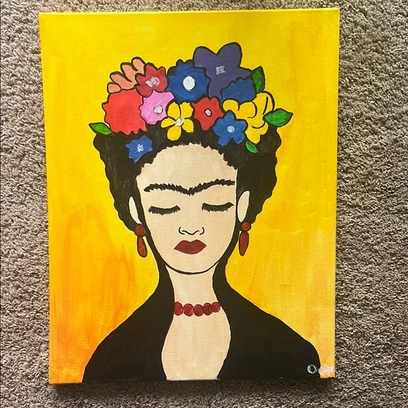 Frida Kahlo Canvas Art - Picture 1 of 5